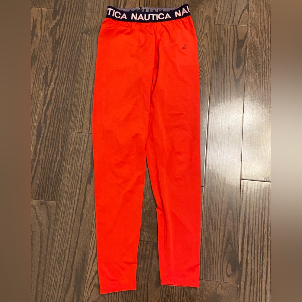 Nautica red leggings